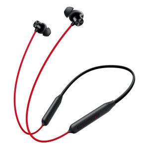 OnePlus Bullets Z2 Bluetooth Wireless in Ear Earphones with Mic, Bombastic Bass, 12.4 m Acoustic Red