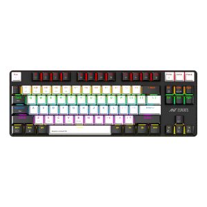 Ant Esports MK4500 Pro TKL, with 80 percent Mechanical Keyboard, 2.4G/BT5.0