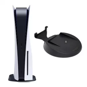 PS5 Fat Vertical Stand for Console Dock Mount Bracket Base with Fixing Screw