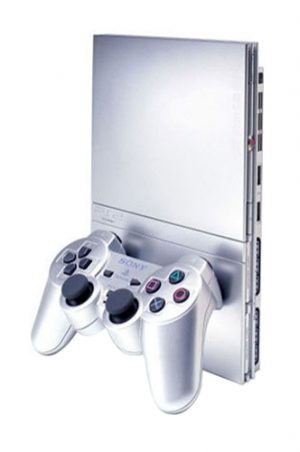 Playstation 2 PS2 Console + Mod+ 32gb with Games, White Limited Edition ( Preowned )