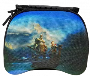 Universal God Of War Ragnarok Edition Travel EVA Game Controller Carrying Case