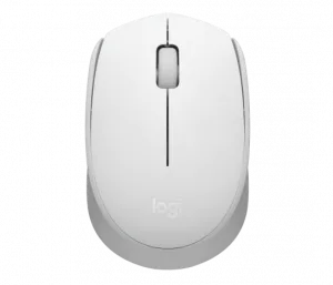Logitech M171 Wireless Mouse for PC, Mac, Laptop, 2.4 GHz with USB Mini Receiver- Off White