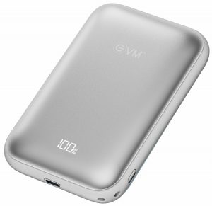 EVM P0410 EnMag 15 MagSafe Power Bank 10000 mAh Wireless Silver