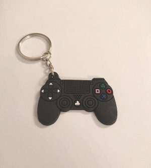 PS4 Controller Keychain Flat Black