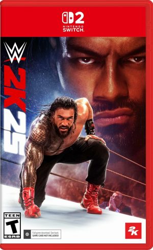 WWE 2K25 Standard Edition Nintendo Switch 2 ( CIB ) Code In The Box