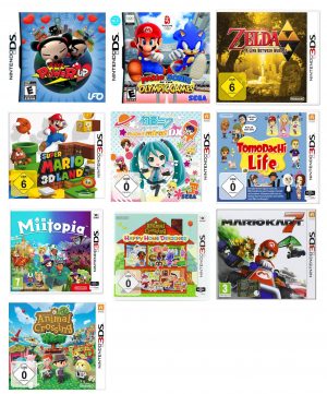 PREOWNED 3DS GAMES