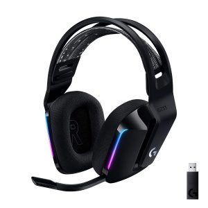 Logitech G 733 Lightspeed Over Ear Wireless Gaming Headset with Suspension PC And Playstation Black