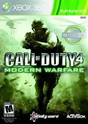 Call of Duty 4 Modern Warfare Xbox 360 NTSC ( Preowned )