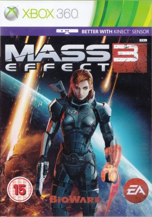 Mass Effect 3 Standard Edition Xbox 360 With Kinect Support PAL ( Preowned )