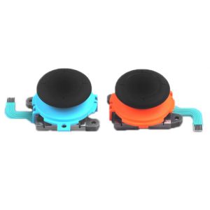 Nintendo Switch 2 Left And Right 3D Joystick Repair Parts(Orange And BLue ) 1 Set 2 Piece