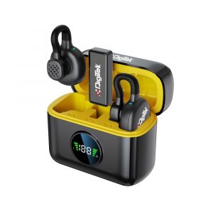 Digitek DWM 119 2-in-1 iPhone & Android Smartphones Wireless Microphone, 2.4G Mic with 30m Range