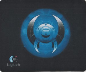 Logitech MousePad 220mm by 200mm 2mm BLUE HORN
