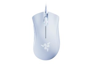 Razer DeathAdder Essential White Edition 6400 DPI Ergonomic Wired Gaming Mouse White