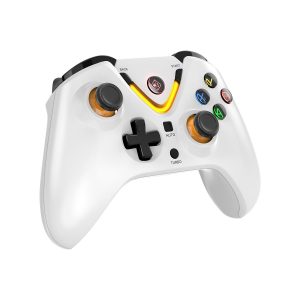 Cosmic Byte Ares Tri Mode Wireless, Bluetooth, Wired Controller for PC 2.4GHz, Bluetooth, USB White