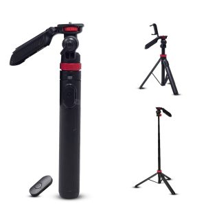 Digitek DTR 565 SS Tripod Selfie Stick with Wireless Remote, 360 Rotation, 7 Section Aluminum Rod