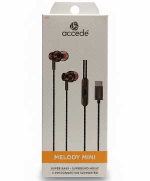 Accede Melody Music Type C Earphones
