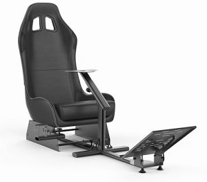 Racing Wheel Stand With Seat Gaming Chair Driving Cockpit For All Logitech ( Preowned )