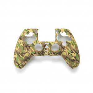 PS5 Controller Camouflage Themed Silicone Cover Case