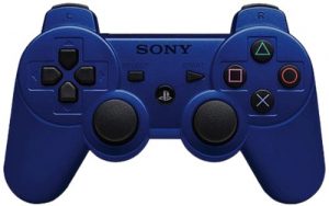 SONY Original PS3 Dual Shock 3 Controller Blue ( Preowned )