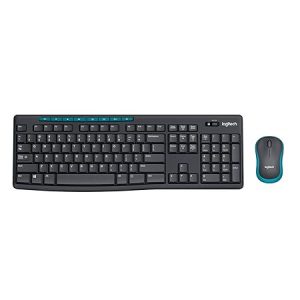 Logitech MK275 Full Size USB Wireless Keyboard Mouse Combo Black