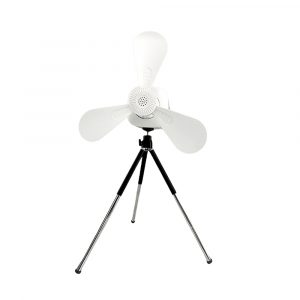 Toreto Steady Air Portable Ceiling Fan with Detachable Tripod Stand, Off White