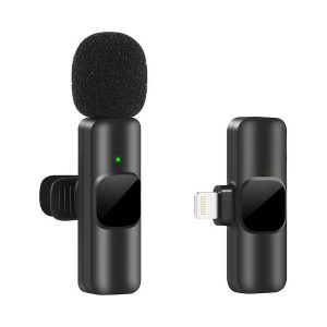 Accede Wireless Microphone, Mic with Receiver for Iphone Lightning Connecter