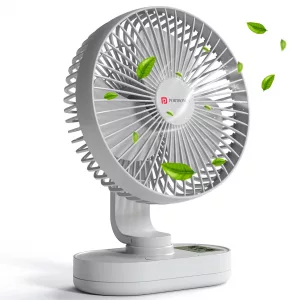 Portronics POR 3435 Airloop Portable & Rechargeable Desk Fan
