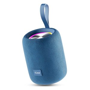 IGear Roll 10W Portable Bluetooth Speaker-Immersive 360-Degree Blue