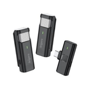 FINGERS PhoneMic Type C (2Mic) Dual Wireless Lavalier Microphone