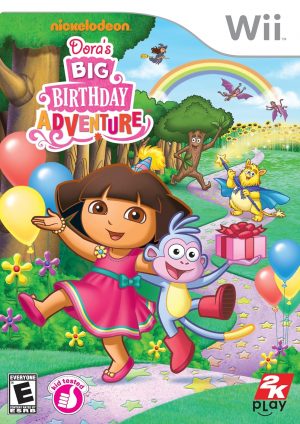 Dora Big Birthday Adventure Nintendo Wii ( Preowned )