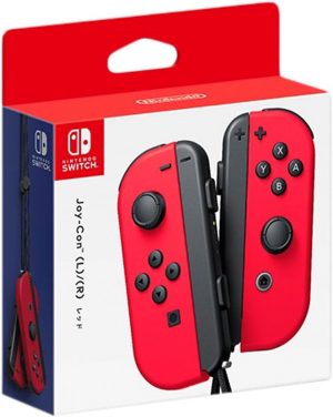 Nintendo Switch Compatible Joycon Neon Red